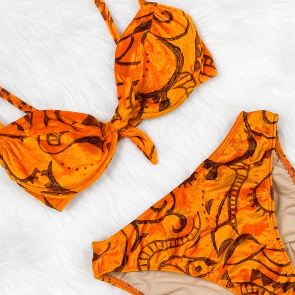 Orange bikini set - Picture 4 of 4